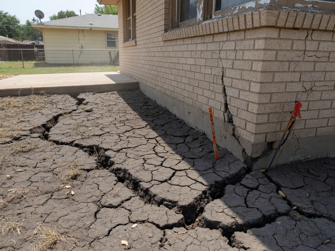 How Dallas Clay Soils Affect Foundations During Dry Spells