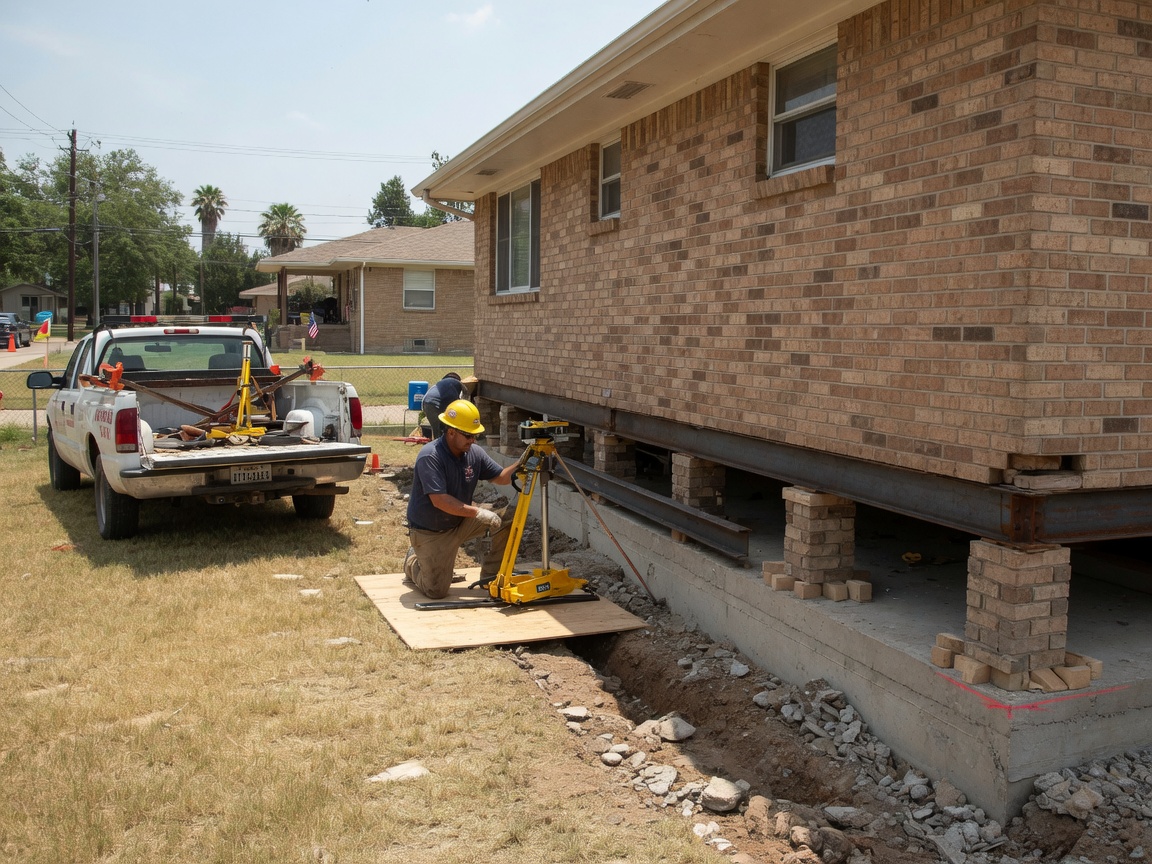 foundation repair in Cypress