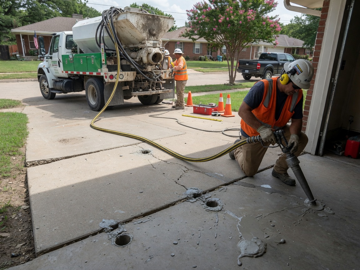 Mudjacking / Slabjacking Near Me in Texas